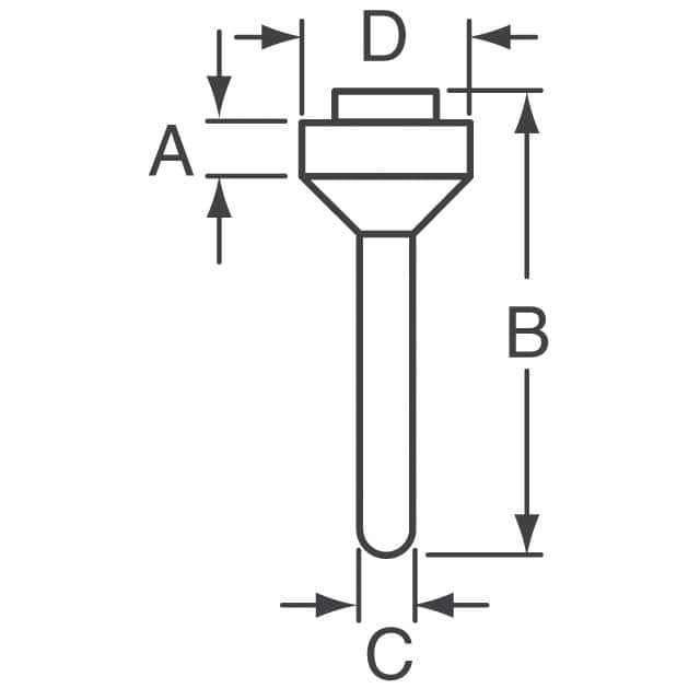 0508-0-00-15-00-00-03-0 Mill-Max Manufacturing Corp.  Conectores de poste único con pin de PC